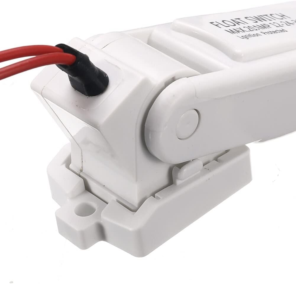 JOEBO Electric Submersible Pump 1100GPH 12V/24V Boat Automatic Control Switch Combination Set, Electric Marine Submersible Bilge Sump Water Pump with Switch Sump Pump