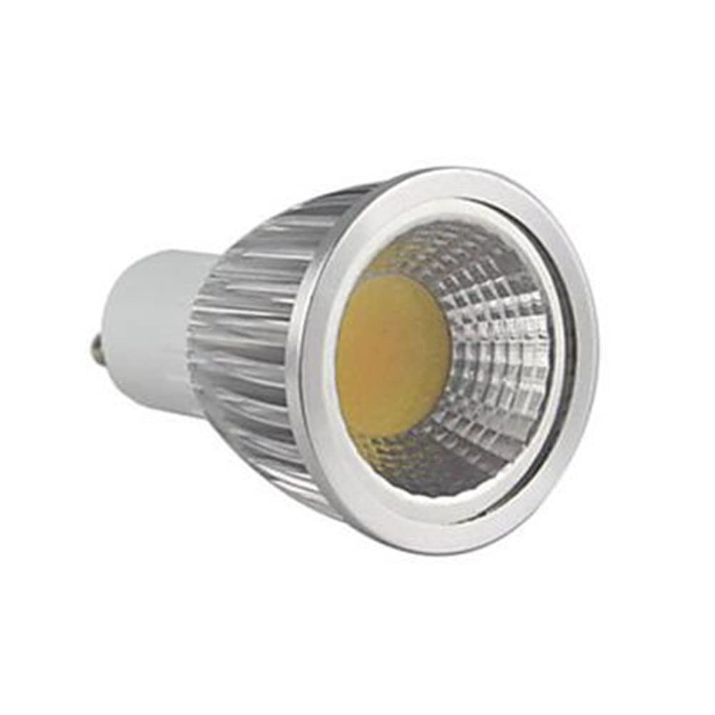 HHF Iluminación del hogar, Paquete de 10, LED Spotlight Bulb AC220V GU10 3W/5W/7W DOWN LED LED LECHER CALIENTE/COLD WHITE LAMP(Cold White,7W)