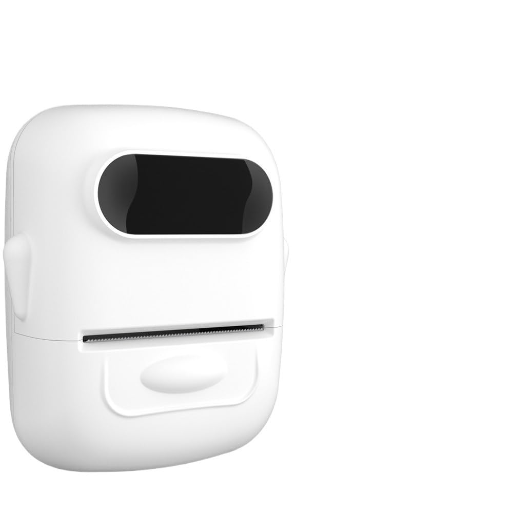 Stampante for etichette wireless P50 Etichettatrice termica Bluetooth senza inchiostro Macchina for adesive,Resistente alle cadute(Yellow)