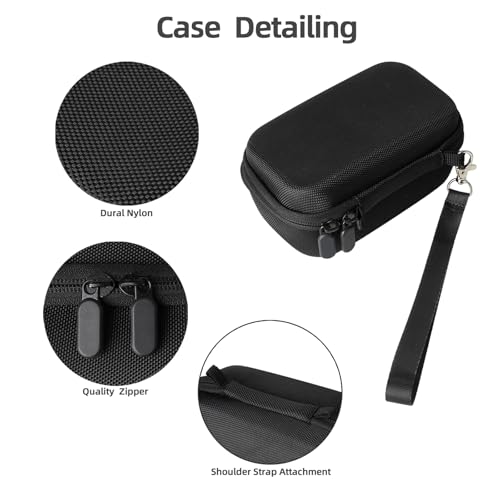 Funda para cámara Canon Powershot V1, resistente y con correa miniatura 4