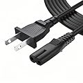 Samsung TV Power Cord Replacement - Compatible with UN40-UN78 Series 4k Smart TVs - C7 Cable