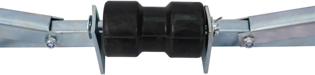 Boat Trailer Rollers, Large Load Capacity 2204lbs Boat Trailer Parts Bottom Support Bracket Boat with Keel Rollers and Adjustable Support Bracket for Boats Small Motors Sailing Boats,1760Lbs