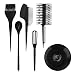 Hair Color Mixing Kit, Segbeauty 6PCS Hair Highlighting Set, Hair Dyeing Tint Brush Comb Bowl Whisk Hair Dye DIY Tool for Hairdressing