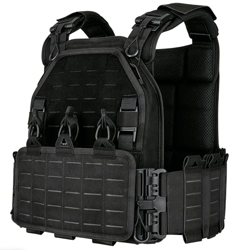 Amazon.com : YAKEDA Tactical Outdoor Vest for Men /1000D Nylon