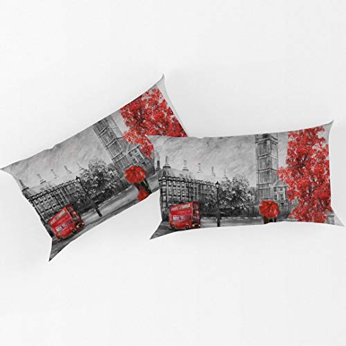 Housse de couette Londres microfibre anti-plis avec fermeture éclair éclair - 4