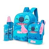 Kit Mochila Rodinha Lancheira Disney Garrafa 480Ml Infantil