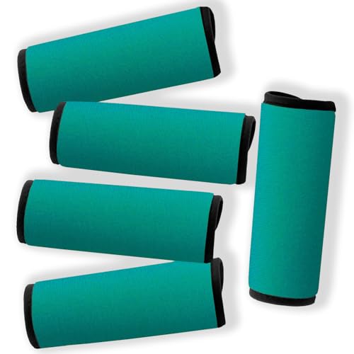 Image of Neoprene Luggage Handle Wraps for Traveling Bright Color Luggage Identifiers|Handle Wraps|Handle Covers