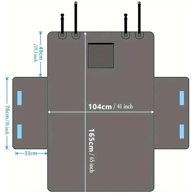 Foto 6 de 6 de GVFTWZD Funda para Maletero de Coche para Ford Tourneo Courier 2024 2025 Protector de Maletero Impermeable…