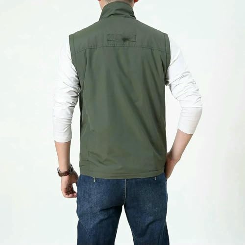 Chaleco de verano para hombre ligero con cremallera BK001 L 3