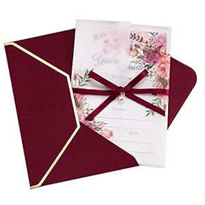 Doris Home CW0016 Einladungskarten-Set 25 Stück