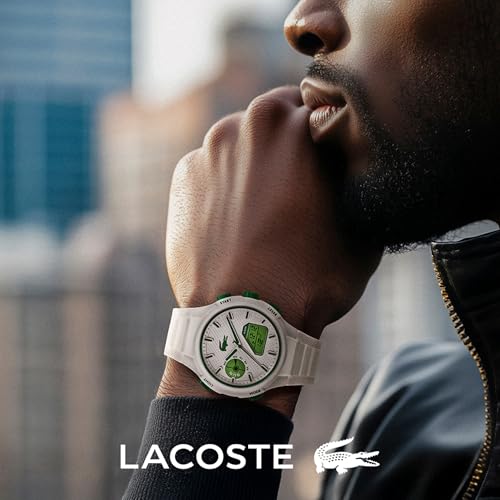 Lacoste LC33 Qtz Basic Round Dial Men's Watch White - Image 6