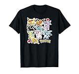 Pokémon - Eeveelution Stickers T-Shirt