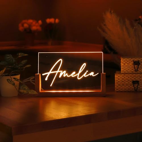 Lámpara de noche personalizada para dormitorio minimalista