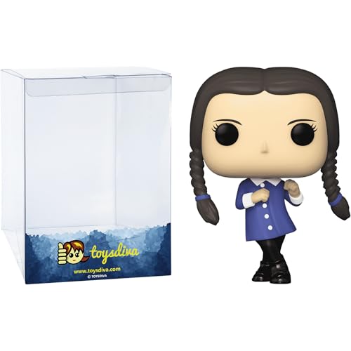 Wednesday Addams 1549-81210 Figurine en vinyle avec 1 protecteur graphique compatible (1549-81210 - B)
