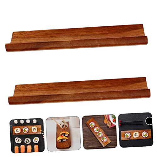 Bandeja para sushi japonesa de 4 piezas estilo decorativo miniatura 3