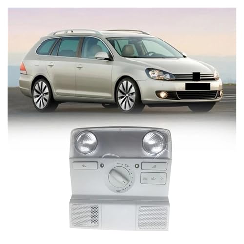 Car Dome Light Reading Lamp Sunroof Switch Assembly?Compatible for Golf 6 /Sagitar/MAGOTAN/Jetta MK5 /Passat B6 3KD947133