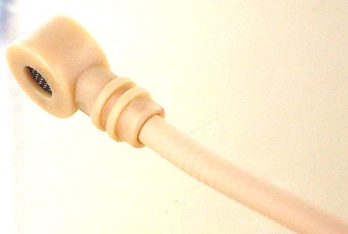 Ultra Lightweight Beige Unidirectional Headset Microphone For Shure Wireless Transmitters_Adjustable Left/Right Boom #TOP6