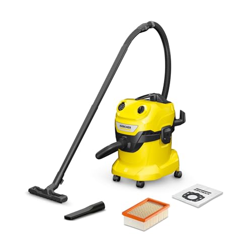 Kärcher aspiratore solidi liquidi WD 4 V-20/5/22, 1000 W, contenitore