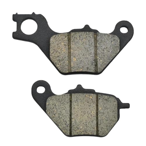 ユニバーサルスクーターフロントディスクブレーキパッドとスーパーソコーCU CU2 CU3電気自転車オートバイブラス合金ブレーキパッドパーツと互換性のあるパッド(Front)