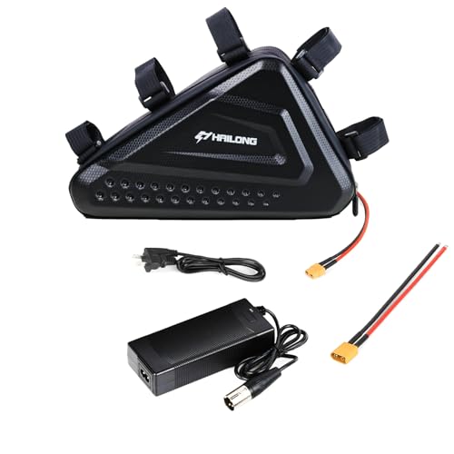 H HAILONG 36V 20Ah Battery Power Pack with Waterproof Triangle