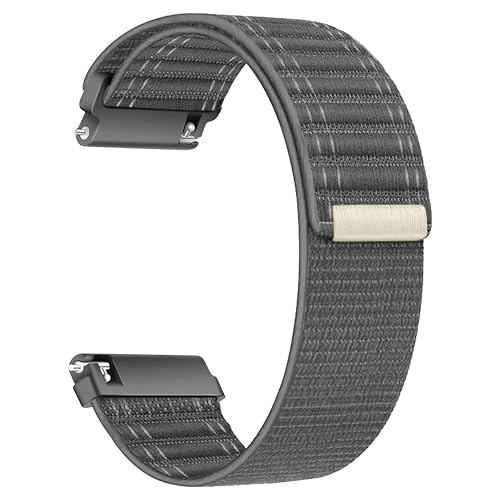 Image of ACM Watch Strap Soft Nylon 22mm compatible with Universal 22mm Size Replacement Strap Smartwatch Sports Band