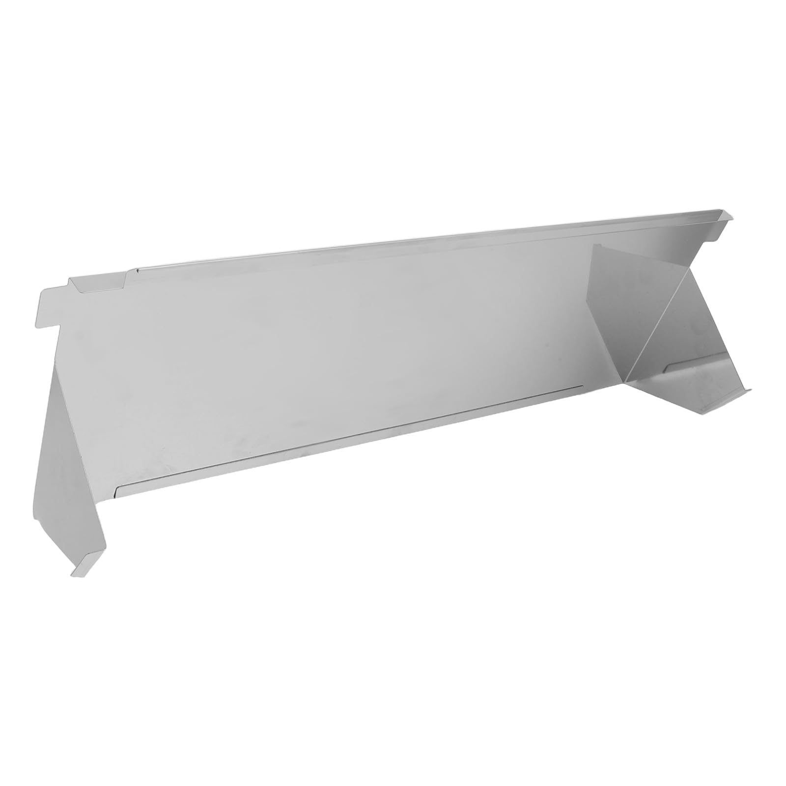 GALPADA Déflecteur Métallique en Acier Inoxydable 46x16,5x8 Cm pour Machine à Pop-corn Professionnelle et Domestique, Accessoire Anti-projections, Compatible Pièces Détachées, Entretien