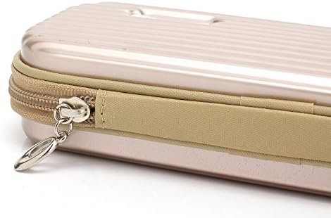 kayond Hard Pencil Case PC Hard Shell case for Executive Fountain Pen,Ballpoint Pen,Stylus Touch Pen (Gold)