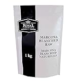 Royal Command Raw Marcona Almonds Blanched - 1kg (2.2lb) | Imported From Spain, No Added Oil, Fat,...