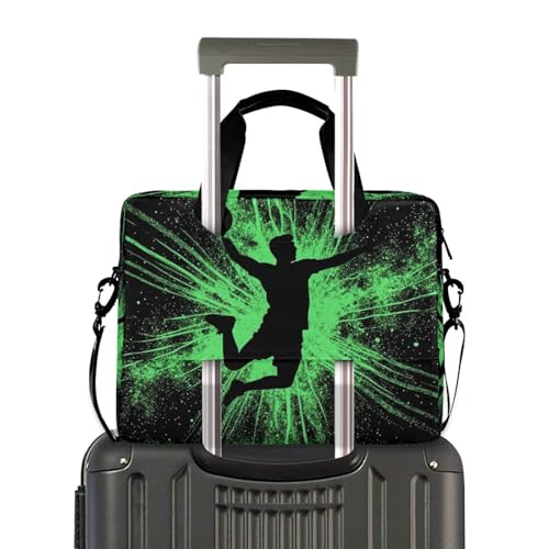 Bolsa para portátil con asa y correa, 15.6 pulg miniatura 3