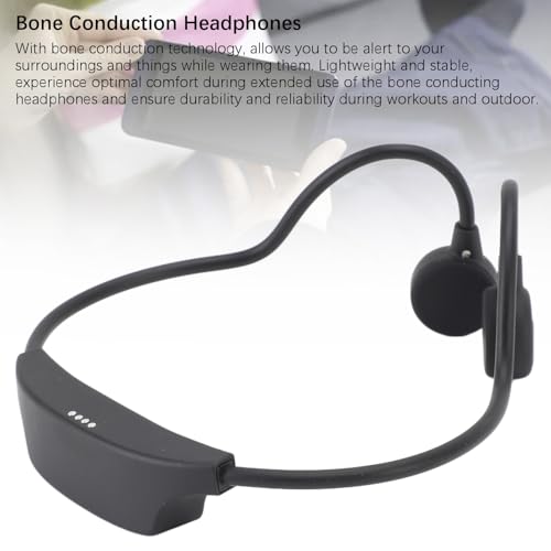 Écouteurs conduction osseuse sport Bluetooth 5.3 oreille libre avec micro - 6