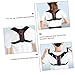 Baluue Adjustable Hunchback Posture Corrector for Men Women Invisible Back Brace with Breathable Nylon and PU Leather Comfortable Belt for Adults and Thin Invisible Posture Girdle