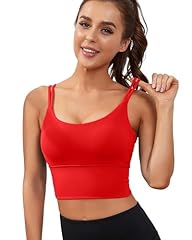 Red Sports Bra
