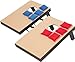 Trademark Innovations Miniature Indoor Desktop Bean Bag Toss Cornhole Game - 10 1/4