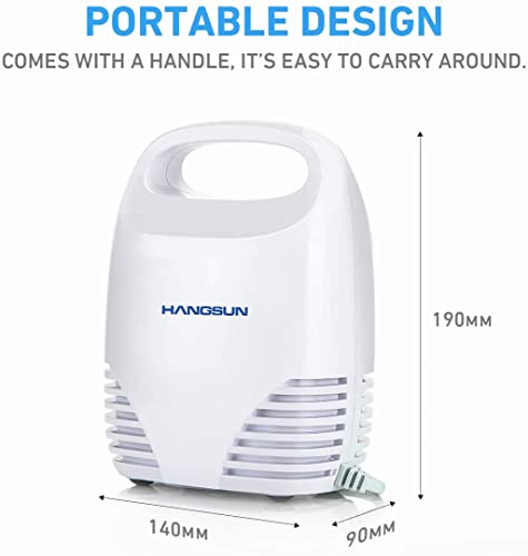 Hangsun Nebuliser Machine for Adults and Kids Compact Compressor System Mist Inhaler CN560 Portable Design for Home Use - Image 6