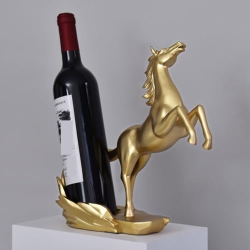 Soporte para botellas de vino de resina 27 cm miniatura 5