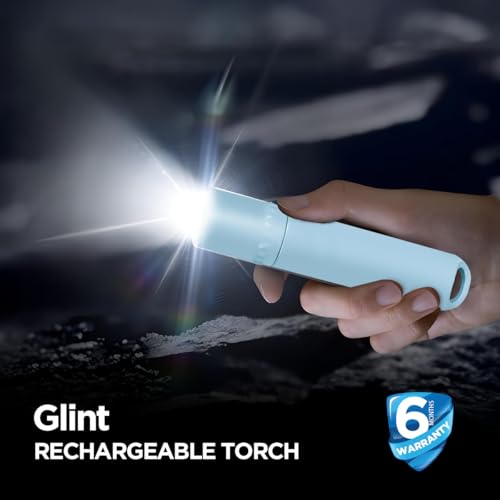 EcoLink Glint Blue LED Torch Light Pack of 1 - Image 3