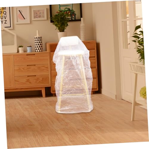 Funda de PVC transparente para silla Gadpiparty de comedor 5