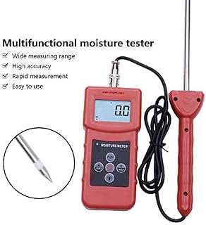 AGFXN - Bar Stools Handheld Digital Moisture Meter, for Soil, Silver Sand, Chemical
