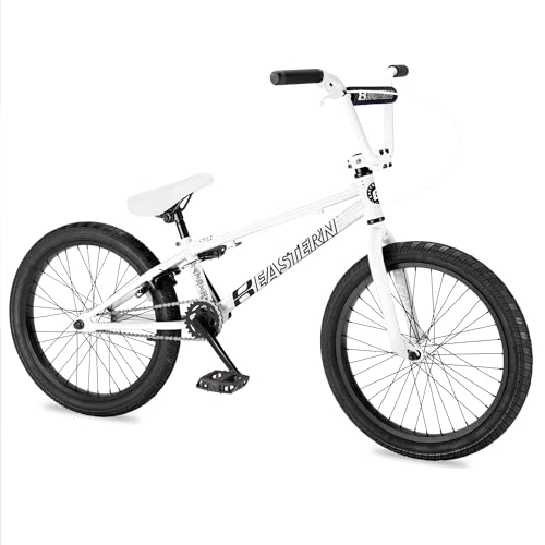 Eastern Bikes Paydirt 20-Inch BMX, Marco de Acero de Alta tensión (Blanco)