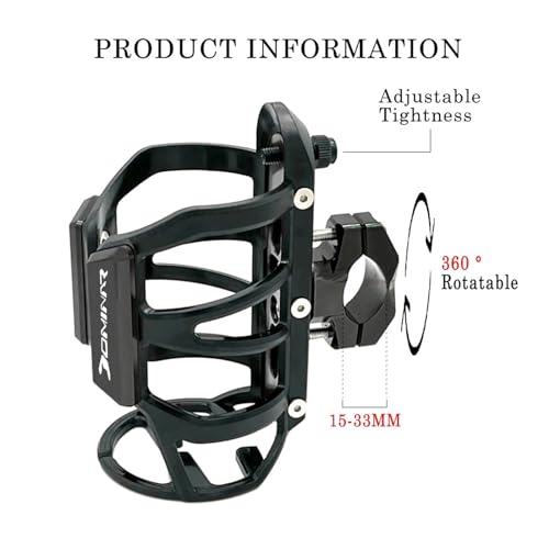 Porte-bouteille d'eau moto pour voyager en Pulsar support boisson guidon - 2