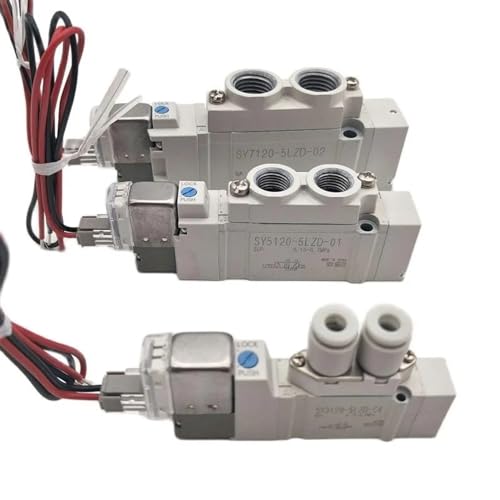 Électrovanne SY3220 C4 pour commande de vérin pneumatique double - 7