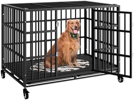 48 Inch Heavy Duty Dog Crate — alternate angle