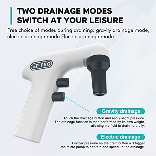 Labfish Electronic Pipettors Pump Pipette Controller For Lab|0.1~200Ml Range|Lcd Display|6 Speeds|Dual Modes Of Gravity Drainage And Power Drainage|8H Rechargeable Lithium Battery #TOP4