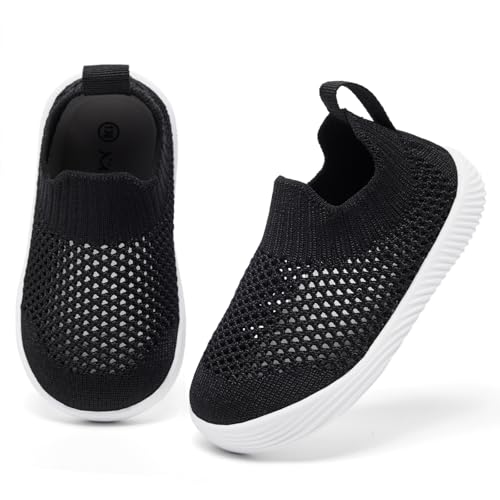 Image of MORENDL Baby Toddler Walking Socks Non-Slip Breathable Unisex Casual Sneakers