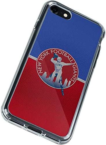 Skinit Clear Phone Case Compatible with iPhone SE (2nd & 3rd Gen) - Officially Licensed NFL New York Giants Vintage Design