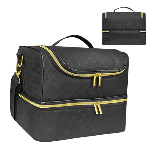 Sac de kit d’ongles pour protéger vos 60 flacons et ranger la lampe UV sans casse