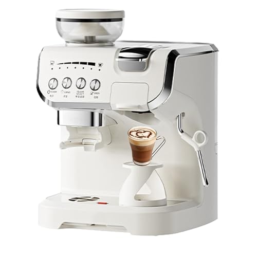 Cafetera 3 en 1 con molinillo y depósito 2 L