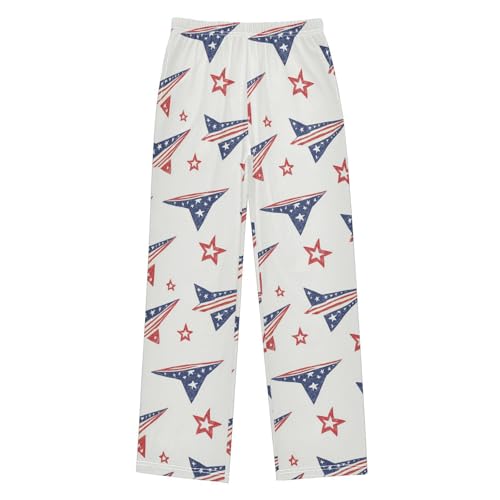 Pajama Bottoms, Pajamas Pant Cartoon Paper Planes Lounge Wear Casual Colorful Sleep Long Pants Soft Pjs Sleepwear