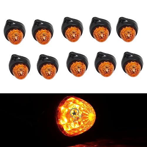 Feux de position LED ambrés pour sécuriser vos trajets nocturnes en semi-camion