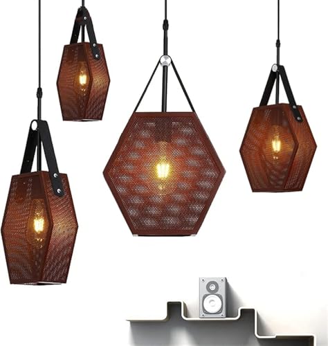 Lustre pour salle à manger moderne avec fixation E27 robuste - 3